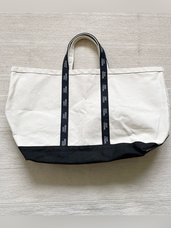 Vintage Bear Stearns Canvas Banker Tote Bag Finance Investment Firm